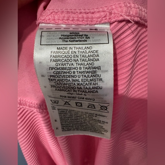 adidas‎ Pop Up Dress Girl Bliss Pink Tennis Dress Girl Size XL - Picture 4 of 5